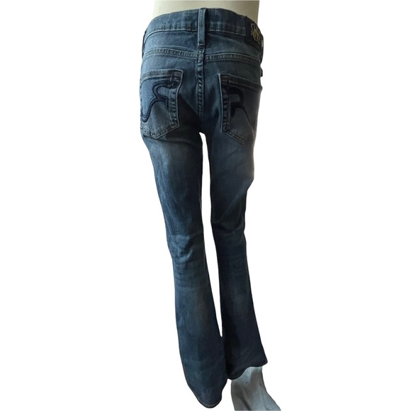 Rock & Republic Womens Denim Kassandra Mid Rise Bootcut Jean size 6 - Picture 4 of 13